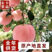 蘋(píng)果新鮮紅富士批發(fā)山東煙臺條紋當季棲霞脆甜冰糖心5斤蘋(píng)果水果