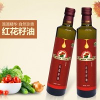 青鸞圣寶紅花籽油500ml食用油餐飲 糧油調味 廠(chǎng)家直銷(xiāo)