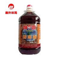 原汁原味 林海傳統壓榨二級食用油/亞麻油/胡麻油 5 L