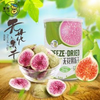 【農茂水果凍干】?jì)龈蔁o(wú)花果零食罐裝50g密封包裝無(wú)花果凍干