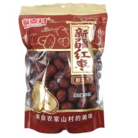 福麥村 新疆紅棗500g 整箱批發(fā) 500g*8包/箱