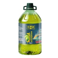 紅耕謠添加10%橄欖油5L食用油家用植物調和油色拉油批發(fā)一件代發(fā)