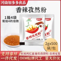 廠(chǎng)家現貨批發(fā)樣品小包香辣孜然粉調味料 炸雞排外賣(mài)撒料燒烤蘸料 2袋起批